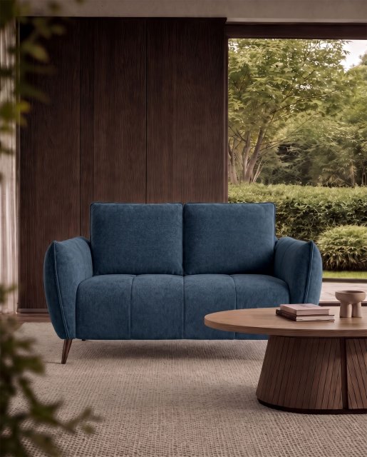 Premier Collection Elara Teal 2 Seater Sofa