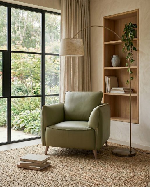 Premier Collection Atlas Green Armchair