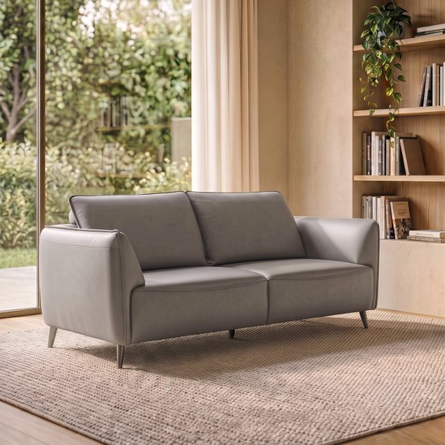Premier Upholstery Collection Atlas Light Grey 3 Seater Sofa