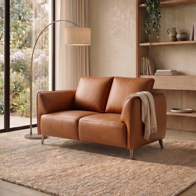 Premier Upholstery Collection Atlas Tan 2 Seater Sofa