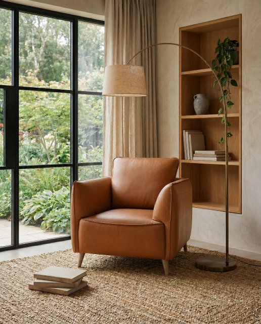 Premier Collection Atlas Tan Armchair
