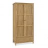 Gallery Collection Atlanta Oak Double Wardrobe