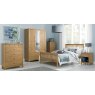 Gallery Collection Atlanta Oak Double Wardrobe