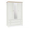 Gallery Collection Atlanta Two Tone Triple Wardrobe