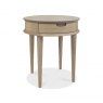 Gallery Collection Dansk Scandi Oak Lamp Table With Drawer