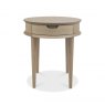Gallery Collection Dansk Scandi Oak Lamp Table With Drawer