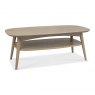 Gallery Collection Dansk Scandi Oak Coffee Table With Shelf