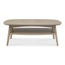 Gallery Collection Dansk Scandi Oak Coffee Table With Shelf