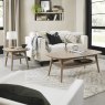 Gallery Collection Dansk Scandi Oak Coffee Table With Shelf