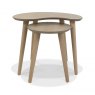 Gallery Collection Dansk Scandi Oak Nest Of Lamp Tables