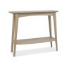 Gallery Collection Dansk Scandi Oak Console With Shelf