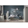 Premier Collection Ashby Soft Grey 1 Drawer Nightstand