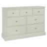 Premier Collection Ashby Soft Grey 3+4 Drawer Chest
