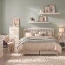 Premier Collection Ashby White 1 Drawer Bedside Table