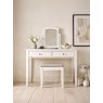 Premier Collection Ashby White Vanity Mirror