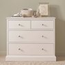 Premier Collection Ashby White 2+2 Drawer Chest