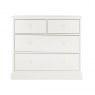 Premier Collection Ashby White 2+2 Drawer Chest