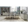 Premier Collection Bergen Grey Washed Oak & Soft Grey 4-6 Extension Table