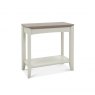 Premier Collection Bergen Grey Washed Oak & Soft Grey Side Table