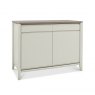 Premier Collection Bergen Grey Washed Oak & Soft Grey Narrow Sideboard