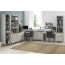 Premier Collection Bergen Grey Washed Oak & Soft Grey Narrow Sideboard