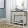 Premier Collection Bergen Grey Washed Oak & Soft Grey Console Table With Drawer