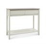 Premier Collection Bergen Grey Washed Oak & Soft Grey Console Table With Drawer