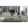 Premier Collection Bergen Grey Washed Oak & Soft Grey Narrow Top Unit