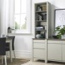 Premier Collection Bergen Grey Washed Oak & Soft Grey Filing Cabinet