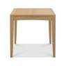 Bentley Designs Bergen Oak 2-4 Extension Table- front on