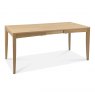 Bentley Designs Bergen Oak 4-6 Extension Table- extended front angle
