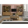 Premier Collection Bergen Oak Corner Entertainment Unit