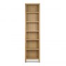 Bentley Designs Bergen Oak Narrow Bookcase- front on