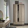 Premier Collection Brunel Scandi Oak & Dark Grey Double Wardrobe