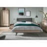 Premier Collection Brunel Scandi Oak & Dark Grey Double Wardrobe