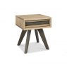 Premier Collection Cadell Aged Oak Lamp Table With Drawer
