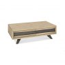 Premier Collection Cadell Aged Oak Coffee Table With Drawers