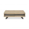 Premier Collection Cadell Aged Oak Coffee Table With Drawers