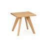Premier Collection Cadell Rustic Oak Lamp Table