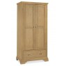 Premier Collection Hampstead Oak Double Wardrobe