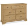 Premier Collection Hampstead Oak 3+4 Drawer Chest