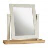 Premier Collection Hampstead Soft Grey & Pale Oak Vanity Mirror