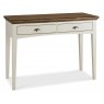 Premier Collection Hampstead Soft Grey & Walnut Dressing Table