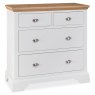 Premier Collection Hampstead Two Tone 2+2 Drawer Chest