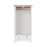 Premier Collection Hampstead Two Tone Double Wardrobe