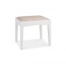 Premier Collection Hampstead Two Tone Stool - Sand Fabric