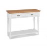 Premier Collection Hampstead Two Tone Console Table - Turned Leg