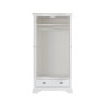 Premier Collection Hampstead White Double Wardrobe