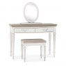 Premier Collection Montreux Grey Washed Oak & Soft Grey Dressing Table