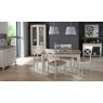 Premier Collection Montreux Grey Washed Oak & Soft Grey 4-6 Extension Table